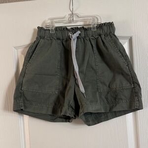 Aerie Dark Green Women's Cargo Shorts